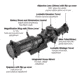 NightStar 1-10x24mm LPVO 30mm Tube Riflescope, First Focal Plane Scope w/Bipod Combo