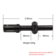 NightStar 1-6x24mm LPVO 30mm Tube Riflescope, Second Focal Plane