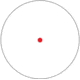NightStar PT21 Waterproof Long Life Battery Red Dot, Black, NS15258