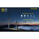 Nitecore E4K EDC Flashlight with USB-C Rechargeable Battery, Black, 6952506405657
