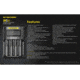 Nitecore Intelligent USB Superb Battery Charger, IMR/Li-ion/LiFePO4/NI-Cd/Ni-MH, Quad Channel, 4000 mA max Charge Current, Black, UMS4