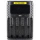 Nitecore Intelligent USB Superb Battery Charger, IMR/Li-ion/LiFePO4/NI-Cd/Ni-MH, Quad Channel, 4000 mA max Charge Current, Black, UMS4
