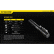 Nitecore MT06MD 180 Lumen LED Penlight, Black, 6952506403189