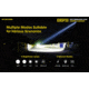 Nitecore NEW P30 1000 Lumen 676 Yard Long Throw Hunting Flashlight, Black, 6952506405534