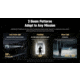 Nitecore P17iX Compact 5000 Lumen 21700 I-Series Rechargeable Li-Ion LED Tactical Flashlight w/ Customizable Controls