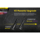 Nitecore P20UV V2 1000 Lumen LED Flashlight, Black, 6952506406401