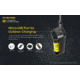 Nitecore UI1 Single-Slot Intelligent USB Lithium-ion Battery Charger for 18650, 18350, 20700, 21700, Black, 6952506492916