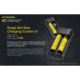 Nitecore UI2 Dual-Slot Intelligent USB Lithium-ion Battery Charger for 18650, 18350, 20700, 21700, Black, 6952506492923