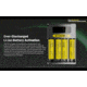 Nitecore Universal Battery Charger, Ci4, Four-Slot, Black, 6952506495368