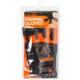 Norfin Grip 3 Cut Gloves - Mens, Orange Black, Medium, 703073-02M