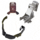Norotos Front Bracket &amp; Strap Assy for STD HM, MICH, Black, One Size, 1889010