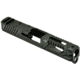 Norsso N19 Piranha TP Slide for Glock 19 Gen 3, RMR Cut, Black, N19-PIR-TP-3-RMR-BLK