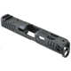 Norsso N19BN Reptile XP Slide for Glock 19 Gen 5, RMR Cut, Black, N19BN-REP-XP-5-RMR-BLK