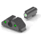 North Forest Arms Glock Slimline Tritium Dual Picture Sight, White, 12001