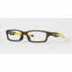 Oakley CROSSLINK ASIAN OX8029 Bifocal Prescription Eyeglasses 802912-53 - Bark/Lemon Peel Frame