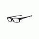 Oakley Servo Single Vision Rx Eyeglasses, Size 53 - Polished Black Frame OX1066-0153