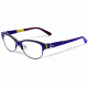 Oakley Throwback Bifocal Prescription Eyeglasses, Dark Purple Frame, OX1108-0152BI
