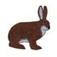 Oncore Targets Rabbit Self-Healing Archery Target, Small, Brown/White, Small, R2