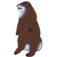 Oncore Targets Woodchuck Standing Self-Healing Archery Target, Brown, Small, WC1
