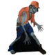 Oncore Targets Zombie Self-Healing Archery Target, Strong, Gray/Blue/Brown/White, Medium, Z2