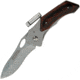Ontario Knife Map Light Bead Blast Folding Knife, 4.5in Closed, 3.5in Bead Blast Stainless Blade, Stainless Handle, ON8805