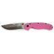 Ontario Knife RAT Model II Folding Knife, Spear Point, Pink Handle OK8862