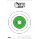 OpticsPlanet Exclusive EZ2C Targets Style 12, Green and Black Ink on High Quality White Paper, 25 Pack, EZ2CS12G