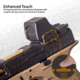 OpticGard Red Dot Cover for Vortex Defender ST