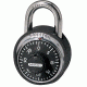Master Lock 3 Digit Dialing Combpadlock Ss 1500D, Unit PK