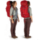 Osprey Ariel Plus 60 Pack - Womens, Carnelian Red, Extra Small/Small, 10002914