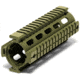 Osprey Global AR-15, M4, M16 Carbine Length Quad Rail AK Handguard, 7in, Od Green, QR-OSP-GRN