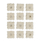 Otis Technology Star Chamber Cleaning Pads, 12 Pack, 5.56mm, White, FG-2715-PD B
