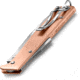 OTTER-Messer Mercator Clip Copper Stainless Folding Knife, 3.5 satin finish stainless blade, Copper handle, 10-636 RG R