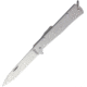 OTTER-Messer Mercator Lockback Drop Point Knife, 3.25in Satin SS Blade, SS Handle, 10-836 RG R