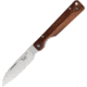 OTTER-Messer Sheepsfoot Linerlock Folding Knife, 3.63 satin finish 4034 stainless sheepsfoot blade, Plumwood handle, 153-2