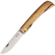OTTER-Messer Small Hippekniep Ice Beech Folding Knife, Satin finish carbon steel blade, Ice Beech handle, 144 EIBU