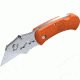 Outdoor Edge Cutlery B.O.A. Box Opening Assistant, 420J2 Stainless Steel 1in Blade, Glass/Nylon Polymer Handle, Orange BOB-10C