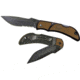 Outdoor Edge Cutlery CHASM Plain Edge Knife, 3.3in, Brown, Brown, OE-01628