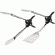 Outdoor Edge Cutlery GRILL-BEAM TONGS Box, Black/Silver, GMT-10