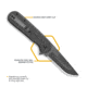 Outdoor Edge Cutlery Razor VX3in Folding Knife