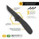 Outdoor Edge Cutlery Outdoor Edge Razor Vx2 3 Fldr Black G-10 Spring Assist
