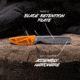 Outdoor Edge Cutlery RAZOR APX 3in Fixed Blade Knife, Titanium Coated Frame w/7 Blades, One Size, APXS306C