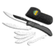 Outdoor Edge Cutlery Razor-Bone Fixed Knife, 6-Blade Combo Set, 5in, Gray, Blister, RBY-10C