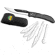 Outdoor Edge Cutlery Razor-Bone Fixed Knife, 6-Blade Combo Set, 5in, Gray, Box, RBY-10