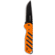 Outdoor Edge Cutlery RAZOR HTX 3.5in Fixed Blade Knife, Grey/Orange, One Size, HTX35B6C