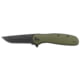 Outdoor Edge Cutlery RAZOR VX2 3in Folding Knife, Green, G10, One Size, VX230CC