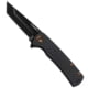 Outdoor Edge Cutlery VX5 3in 1K Folding Knife, Carbon Black, G10, Black Tanto, One Size, VX530BC