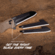 Outdoor Edge Cutlery RAZOR XD1 3in Heavy Duty Folding Knife, EDC, Tan/Black, Sheepfoot, One Size, XD130AC