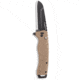 Outdoor Edge Cutlery RAZOR XD1 3in Heavy Duty Folding Knife, EDC, Tan/Black, Sheepfoot, One Size, XD130AC