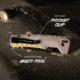 Outdoor Edge Cutlery RAZOR XD2 3in Heady Duty Folding Knife, EDC, Gray/Yellow, Black, One Size, XDS230AC